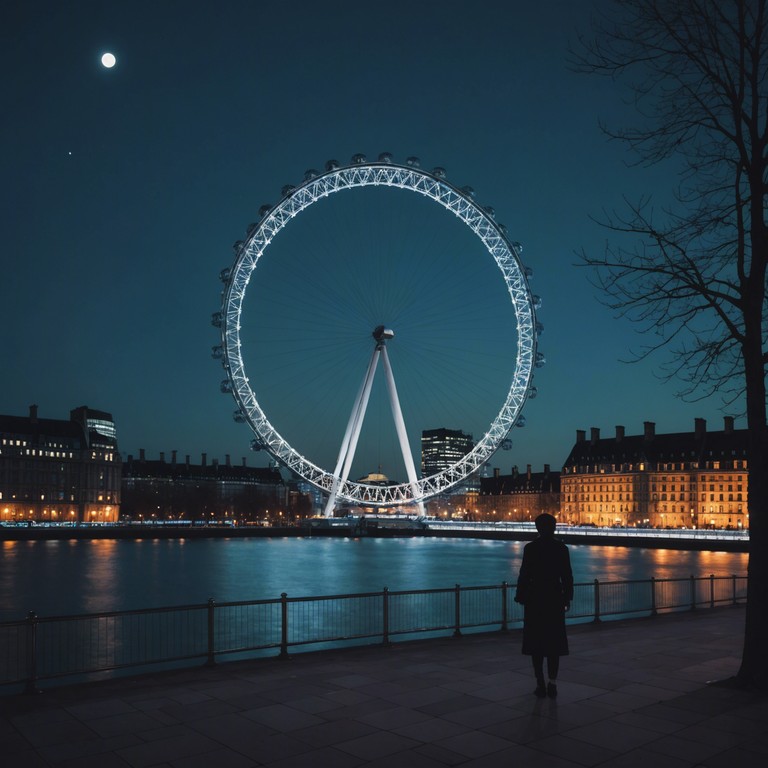 Imagine a seamless, soft musical journey through london’s most picturesque scenes at night, where each note helps to paint a calm yet cheerful urban atmosphere.