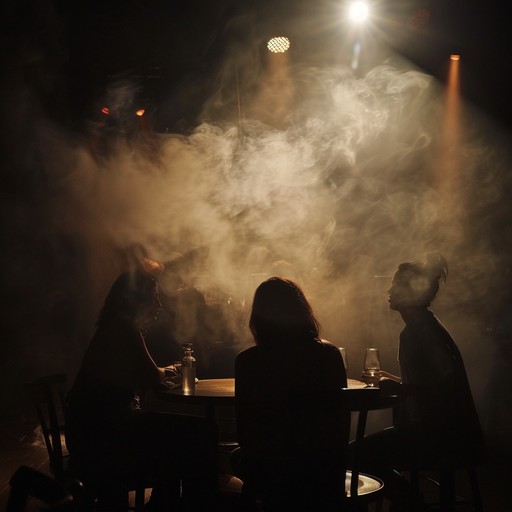 Eerie and suspenseful, this piano driven cabaret track exudes an enigmatic vibe. Haunting background sounds amplify the tension, making it perfect for a dimly lit, smoky venue where mystery and allure rule the night.