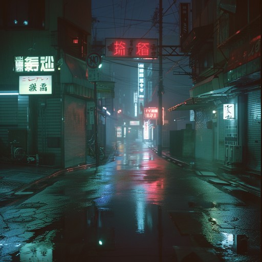 This instrumental piece captures the vibrant, dynamic energy of a tokyo night. As neon lights blur past, the melody passionately draws from j pop inspirations, creating an immersive and ecstatic experience. The song builds momentum with spirited rhythms and an infectious beat, painting a picture of youthful exuberance and romantic intrigue in a sprawling urban landscape.