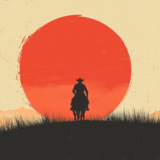 Blend traditional western cowboy melodies with modern instrumental elements for a unique, uplifting sound. Incorporate acoustic guitar rhythms alongside ambient synths to capture the essence of a heartfelt journey across the open plains. This composition will evoke a sense of nostalgia, adventure, and peace, perfect for a modern twist on a timeless western genre.