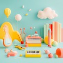 warm, nostalgic tunes with playful, toy like textures