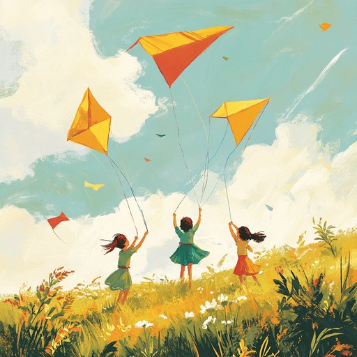 A lively instrumental song that combines playful melodies with uplifting rhythms, encouraging children to explore, dream, and feel the liberating spirit of adventure.