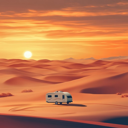 Dive into a mystical experience with haunting middle eastern melodies and hypnotic rhythms, creating a perfect exotic soundtrack for a desert adventure, full of mystery and allure