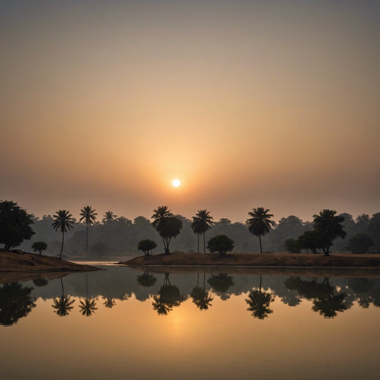 Inspired by the serene early morning ambience of the indian subcontinent, this raga rock track combines traditional sitar melodies with rock elements to evoke a powerful sense of renewal and peace. The song flows like the slow rise of the sun, embracing new beginnings and eternal hopes.