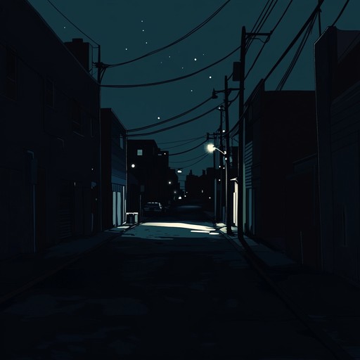 A haunting, melancholic atmosphere underscored by soulful melodies and dark, brooding beats. It blends the richness of soul music with eerie, unsettling elements, creating a deeply emotional and somewhat unsettling listening experience that captivates the essence of inner turmoil and mystery.