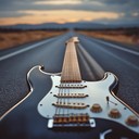 an energetic blues rock instrumental with powerful electric guitar riffs.