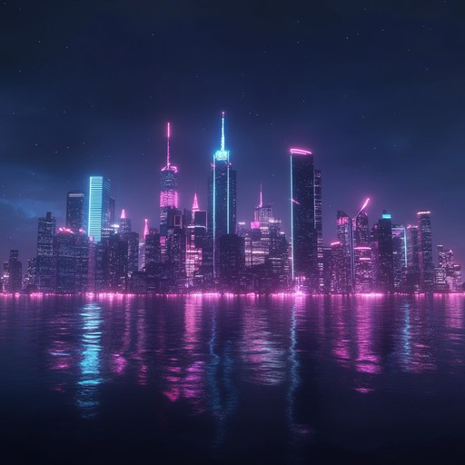 A vibrant electronic composition that draws listeners into the heart of a city illuminated by neon lights. With driving synth melodies and rhythmic beats, the track creates a compelling soundscape filled with urban energy and a futuristic vibe.