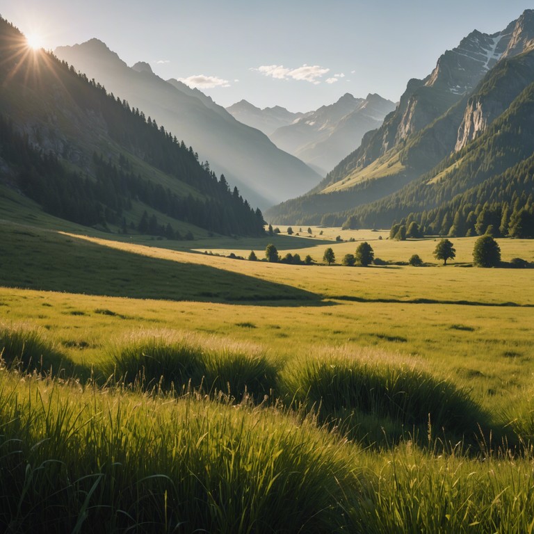 The song paints an audio tapestry of rolling hills at dawn, where the first light bathes the ancient land in a soft, golden glow. Featuring traditional instruments, the track evokes a peaceful, reflective atmosphere, reminding listeners of the enduring beauty and simplicity of rural life.