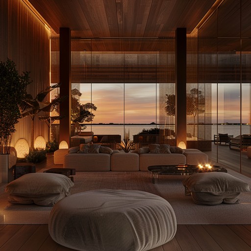 This track features a majestic blend of lounge and ethereal sounds, encapsulating a sophisticated and tranquil ambiance. Soothing melodies and elegant harmonies create a luxurious atmosphere, ideal for high end lounges and relaxed environments. The song’s gentle dynamics enhance its mesmerizing, immersive qualities. This track features a majestic blend of lounge and ethereal sounds, encapsulating a sophisticated and tranquil ambiance. Soothing melodies and elegant harmonies create a luxurious atmosphere, ideal for high end lounges and relaxed environments. The song’s gentle dynamics enhance its mesmerizing, immersive qualities.
