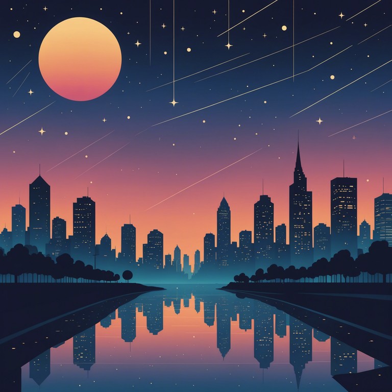 Imagine a track that blends the calming nature of a serene night with the subtle energy of urban beats. Whispers in the night captures the essence of reflection and tranquility through its harmonious blend of smooth melodies and gentle, rhythmic pulses.