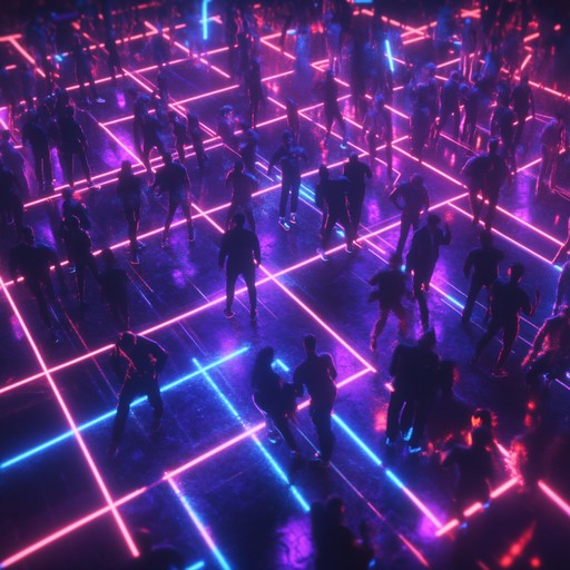 Immerse in pulsating rhythms, shimmering synths, and groovy basslines capturing the energetic spirit of late night discos. This track's vibrant melody will keep you dancing through the night, making it ideal for a lively, fun filled atmosphere