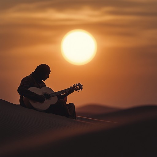 Immerse in progressive soundscapes reminiscent of middle eastern tales and sunlit desert journeys. This track blends intricate rhythms and melodies, evoking mystery and enchantment. The oud guides the adventure through ancient sands.