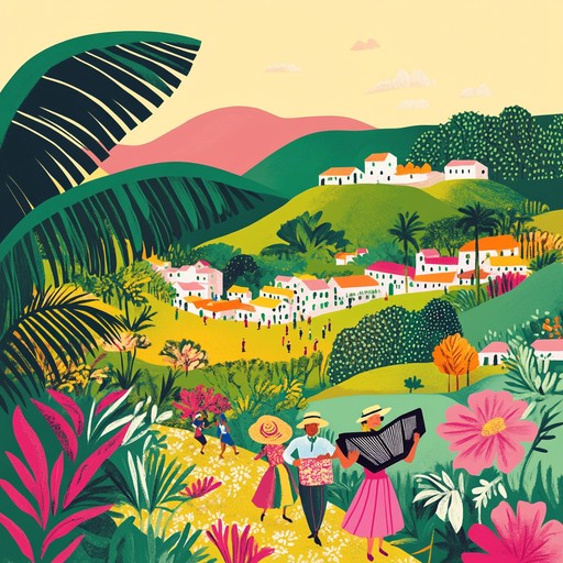 A lively and spirited instrumental piece that embodies the festive atmosphere of brazilian countryside celebrations, with vibrant accordion melodies driving the rhythms and encouraging listeners to dance and embrace the joy of life.