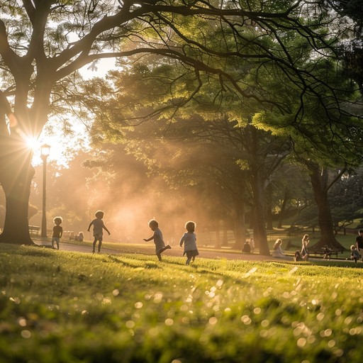 Imagine a beautiful, sunlit afternoon stroll in a peaceful park, where every step feels leisurely and every sight is a joy. This instrumental song will evoke the sensation of serenity and happiness found in simple moments, like children playing, birds singing, and the gentle rustling of leaves. The tune will be melodic, gentle, and uplifting, capturing the essence of a perfect day.