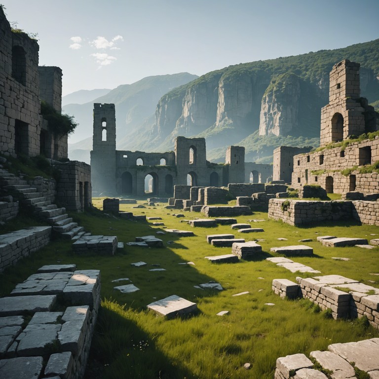 The track embodies the profound sadness and enduring strength of ancient fallen civilizations, reimagined through a modern lens. The music invokes a feeling of wandering through the ruins of a once magnificent city, feeling the echoes of its past greatness and its inevitable demise.