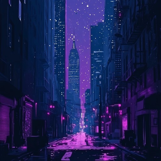 An evocative blend of pulsating synths and atmospheric textures, evoking the shimmering neon landscapes and gritty underbelly of a cyberpunk future. This instrumental track builds with tension and resolves into a hopeful, inspirational crescendo, ideal for visionary moments and futuristic montages.