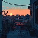 chill beats with instrumental relaxation upon sunset