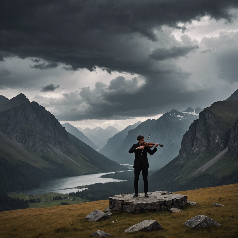 An exhilarating fusion of traditional celtic music and intense, aggressive folk stylings. This track, using only an electric violin, delves into a powerful, dynamic soundscape that mirrors the rugged landscapes and historic battles of the scottish highlands. It combines furious strumming and electrifying improvisations to invoke the spirit of ancient warriors and age old conflicts. A fresh take on aggressive folk with a celtic core.