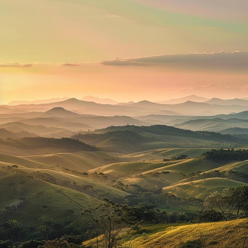 A blend of rustic and romantic vibes, this instrumental sertanejo track features gentle acoustic guitar melodies accompanied by light percussion that evoke a picturesque countryside at sunset. The essence of brazilian rural life is captured through expressive musical phrases that tell a story of love and longing. Ideal for quiet, reflective moments.