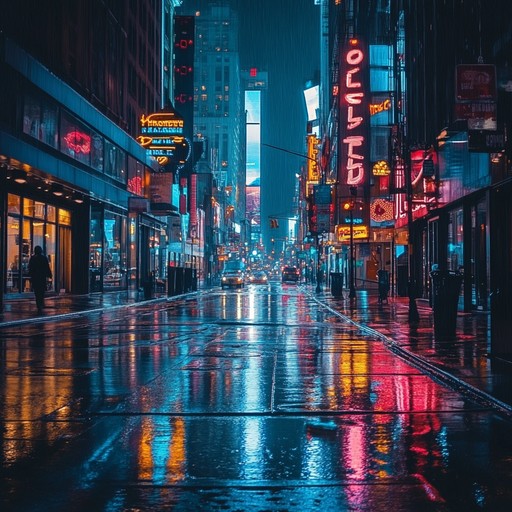 Transport yourself to a neon drenched cyberpunk city with yearning electronic melodies and pulsating basslines. This synthwave instrumental captures the emotional depths of futuristic solitude.