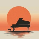 a soothing piano piece embodying tranquility and gentle emotions