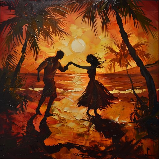 Inspired by the vibrant energy of a picturesque sunset in havana, this track is infused with rhythmic salsa beats that carry the warmth and colors of the setting sun, making it perfect for an uplifting and energetic evening dance.