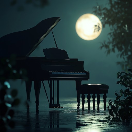 A sentimental cabaret piece filled with nostalgic undertones. Soothing piano melodies work through each bar, evoking memories of moonlit nights filled with reflection and sentimentality. The calm tempo allows a deep emotional journey through personal past moments. Ideal for alluring a sophisticated audience.