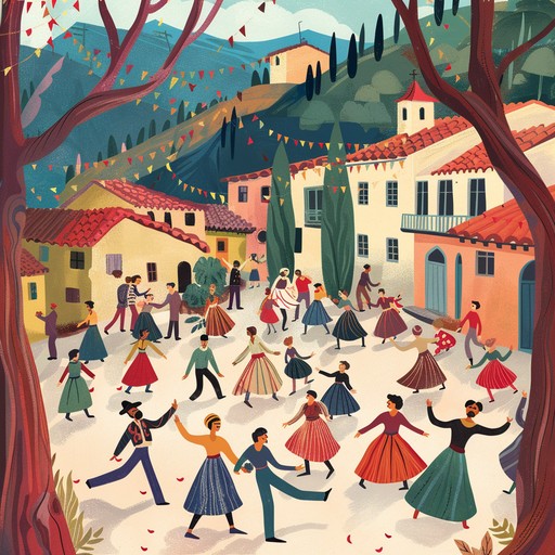 Immerse in the vibrant sounds of the balkans, bursting with energetic rhythms and heartwarming melodies. This instrumental chalga piece captures the essence of joyous celebration, seamlessly blending traditional folk elements with modern beats to create a lively, danceable track that uplifts and excites.