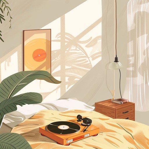 A soft lofi track filled with gentle beats and acoustic guitar melodies, bringing back nostalgic memories of peaceful summer days. Relaxing and heartwarming, it creates a comforting and cozy atmosphere.