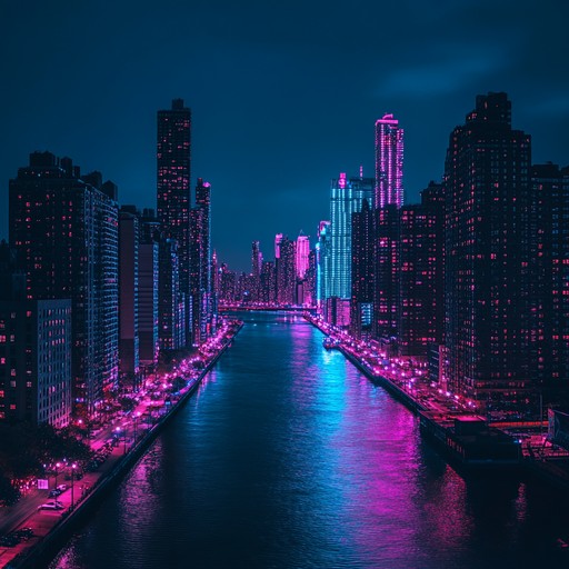 Imagine a piece where each beat and tone captures the essence of a city's heartbeat at midnight. This composition uses urban soundscapes mixed with traditional instrumentation to evoke the feel of wandering through buzzing streets under the neon lights.