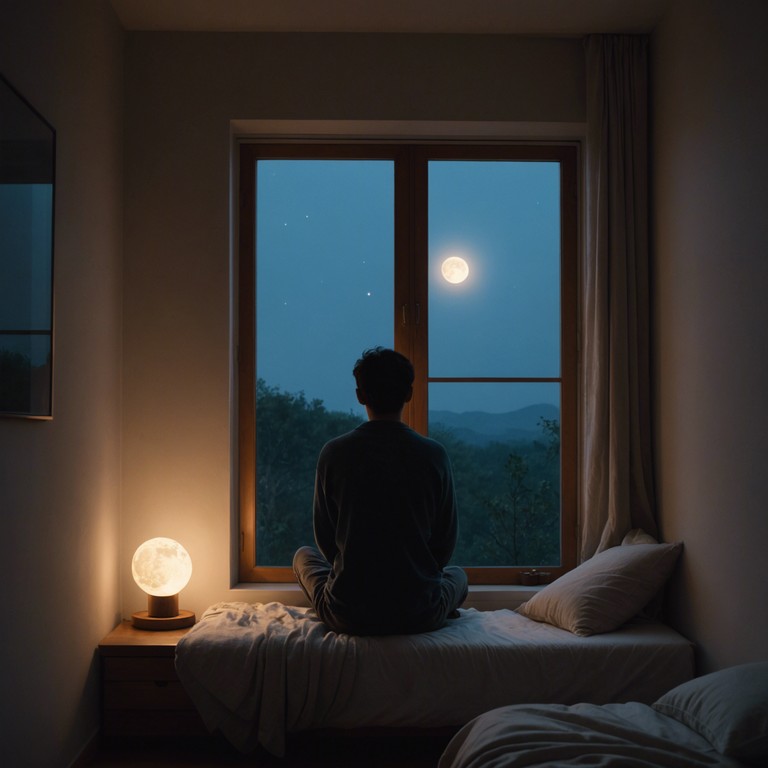 An evocative musical piece that uses the minimalistic tones of an electric piano to create a soundscape perfect for night time reflection and the nostalgia of days gone by, all within the intimate setting of a bedroom.