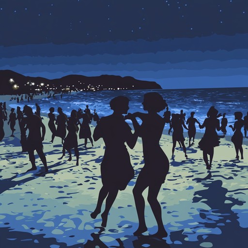 Feel the tropical heat as infectious mambo rhythms ignite an energetic beach party under the stars. The upbeat percussion and vibrant horn sections create a festive ambiance that makes everyone dance with joy. Perfect for setting a lively, celebratory mood.