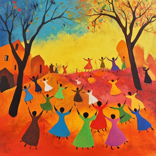 This cheerful instrumental polka captures the essence of a village festival on a sunny day. The central accordion melody brings warmth and nostalgia, complemented by rhythmic folk instruments. There's an undeniable invitation to dance, with a dynamic build that mirrors the joy and camaraderie of a community celebration.