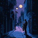 a soothing soul instrumental evoking tranquility and night serenity