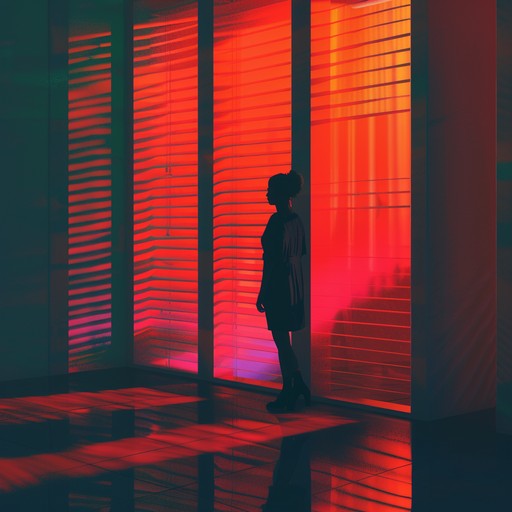 Imagine a cyberpunk metropolis under neon lights, where technological advancements clash with human emotion. The soundscape is filled with gritty electronic layers over pulsating rhythms, capturing the essence of an urban dystopia.