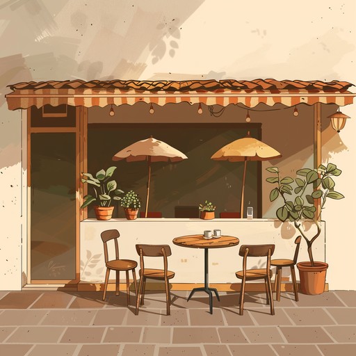 A gentle, catchy jingle perfect for promoting a cozy summer cafe. Smooth melodies and a laid back rhythm evoke the warmth of the sun and the comfort of a favorite coffee shop. Fits perfectly for background music in commercials or ambience in a laid back setting.