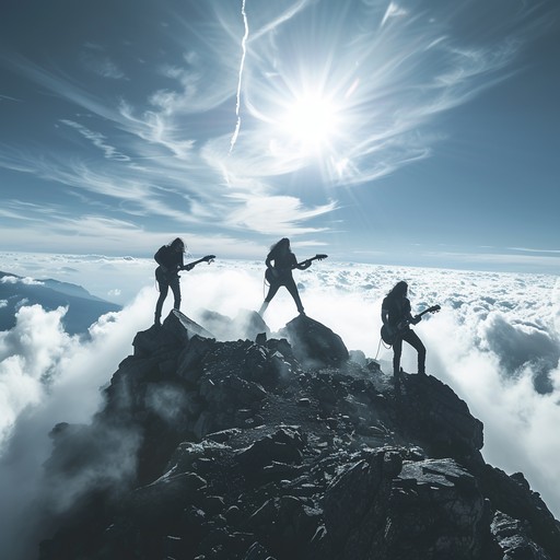 A dynamic and intense track where spiritual rap meets metal. Powerful guitar riffs, deep beats, and lyrical flows explore profound themes of spiritual rebellion and enlightenment