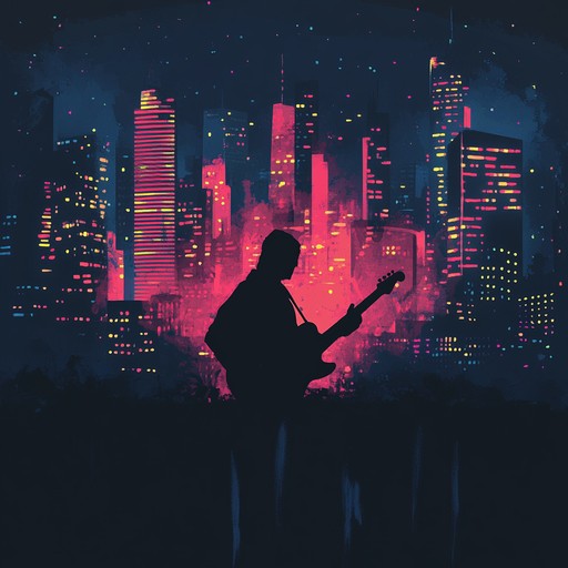 An instrumental track combining aggressive rap metal guitar riffs with urban inspired beats, creating an intense musical journey through the city streets.