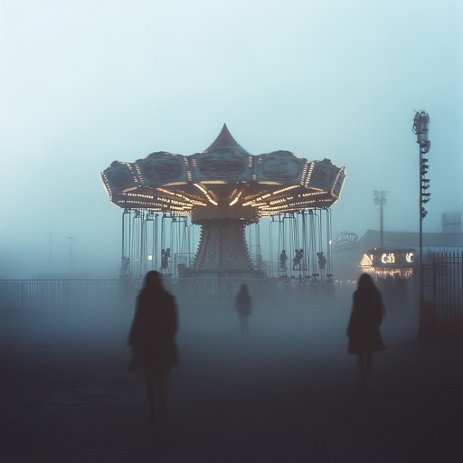 Immerse yourself in a ghostly carnival where eerie calliope notes and unsettling ambient sounds converge to create a spine chilling atmosphere. Sinister undertones and haunting rhythms lure you into a nightmarish fairground experience.