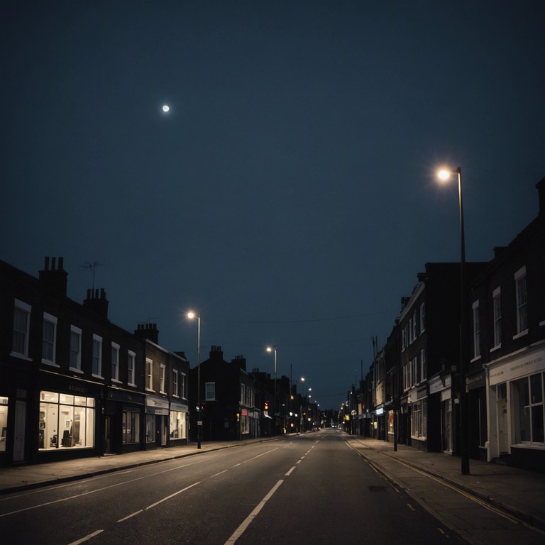 In a fusion of classic reggae rhythms with an eerie undertone, this track combines traditional reggae beats with disturbing soundscapes, creating an intriguing yet unsettling listening experience. The song's dark ambience is enriched by a foreboding synth line that captures the essence of unease and the supernatural, making it feel like a journey through the darker streets of kingston during a moonless night.