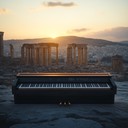 piano whispers old world secrets in new age form