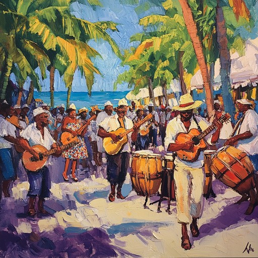 A cheerful mambo instrumental that blends infectious percussion with bright brass melodies, capturing the essence of a joyful dance under the sun.