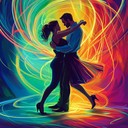 an energetic instrumental tango blending classic romance with modern flair