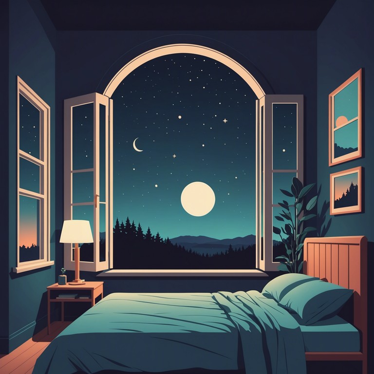 An enchanting lullaby that combines the tender timbre of a music box with ambient undertones, crafted to guide the listener into a deep, peaceful sleep through the intimate and comforting sounds of the night.