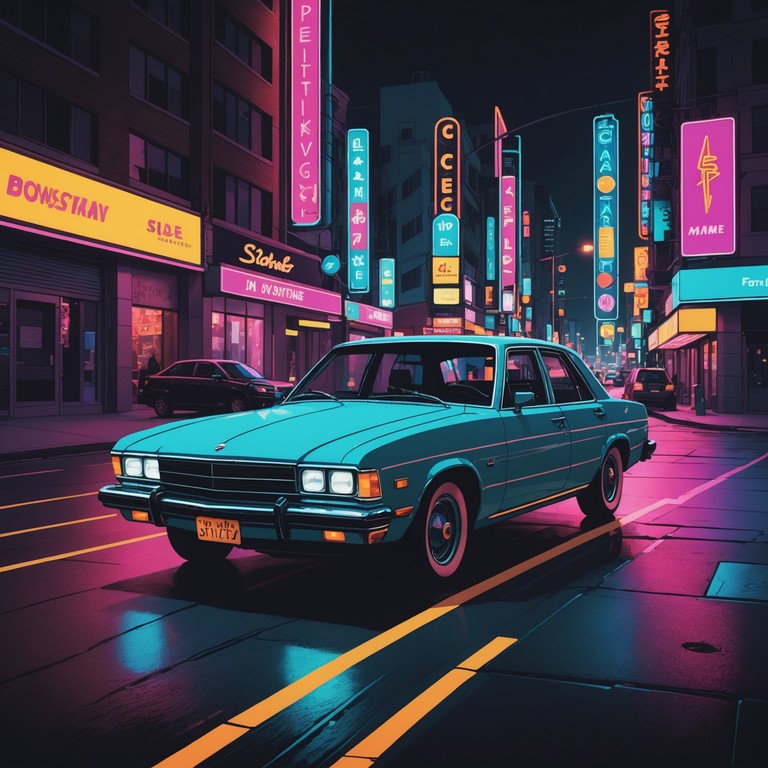 Imagine cruising down the vibrant city streets as the sun sets, the neon lights flicker to life, and a synthwave track plays, elevating the mood and enhancing the visual experience. This track is all about the feel good vibes of an endless summer evening.