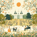 a joyful baroque melody celebrating nature's beauty and delight