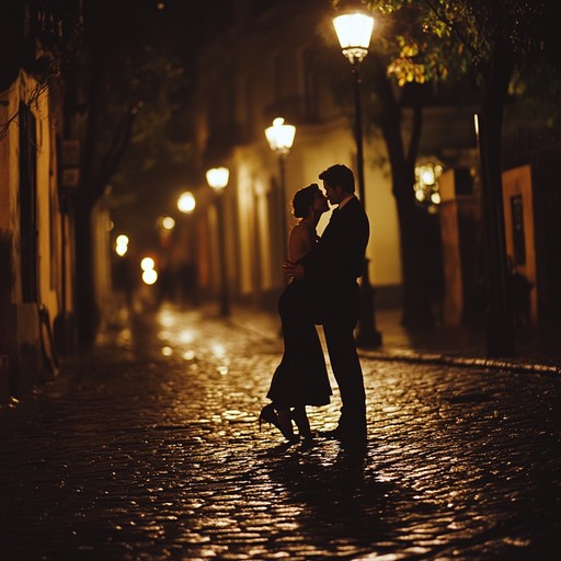 An evocative tango piece that captures the essence of a sultry buenos aires evening. As shadows stretch and the city lights flicker on, couples draw closer in the intimate dance of tango, their movements a silent conversation of yearning and passion, all expressed through the melancholic yet seductive notes of the bandoneón.