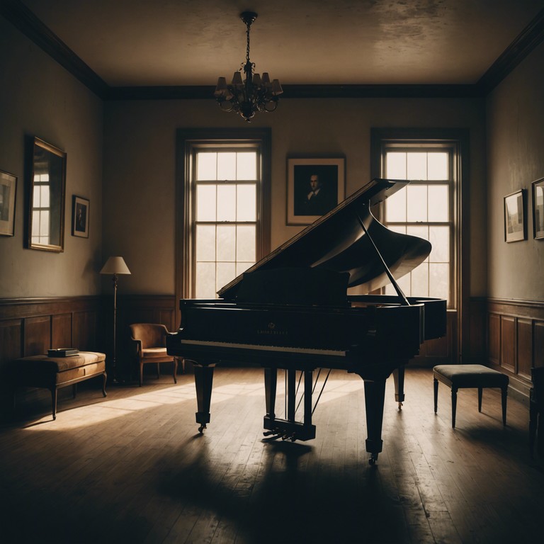 This composition weaves a tapestry of melancholy and contemplation, with slow, heart rending melodies that echo the solitude of human experience. The piano plays a central role, carrying the weight of the emotional narrative that unfolds gradually, inviting the listener into a deeply personal journey through somber moods and poignant reflections.