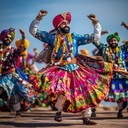 dhol drum creates vibrant dance rhythms