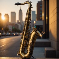 energetic morning, saxophone jazz riffs